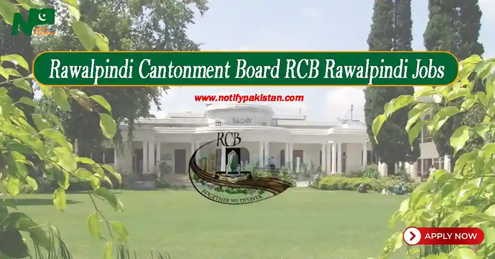 Rawalpindi Cantonment Board RCB Rawalpindi Jobs