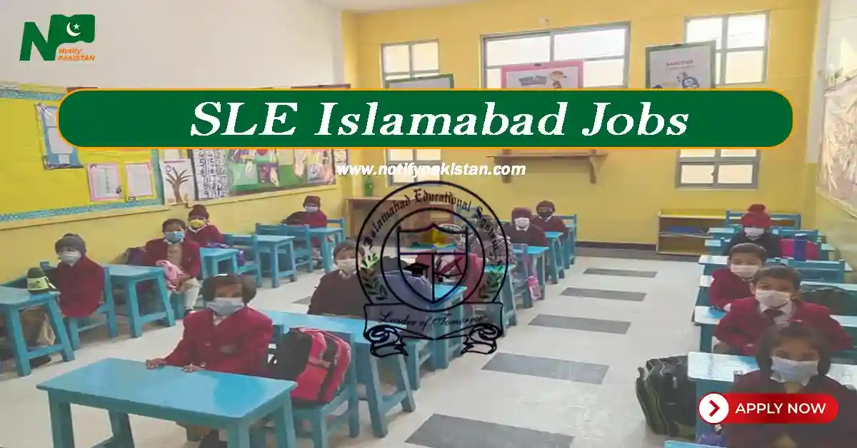 School of Learning and Education SLE Islamabad Jobs