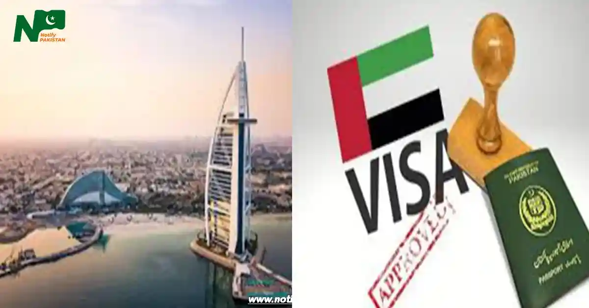 Updated UAE Visit Visa Fees for Pakistanis - July 2024
