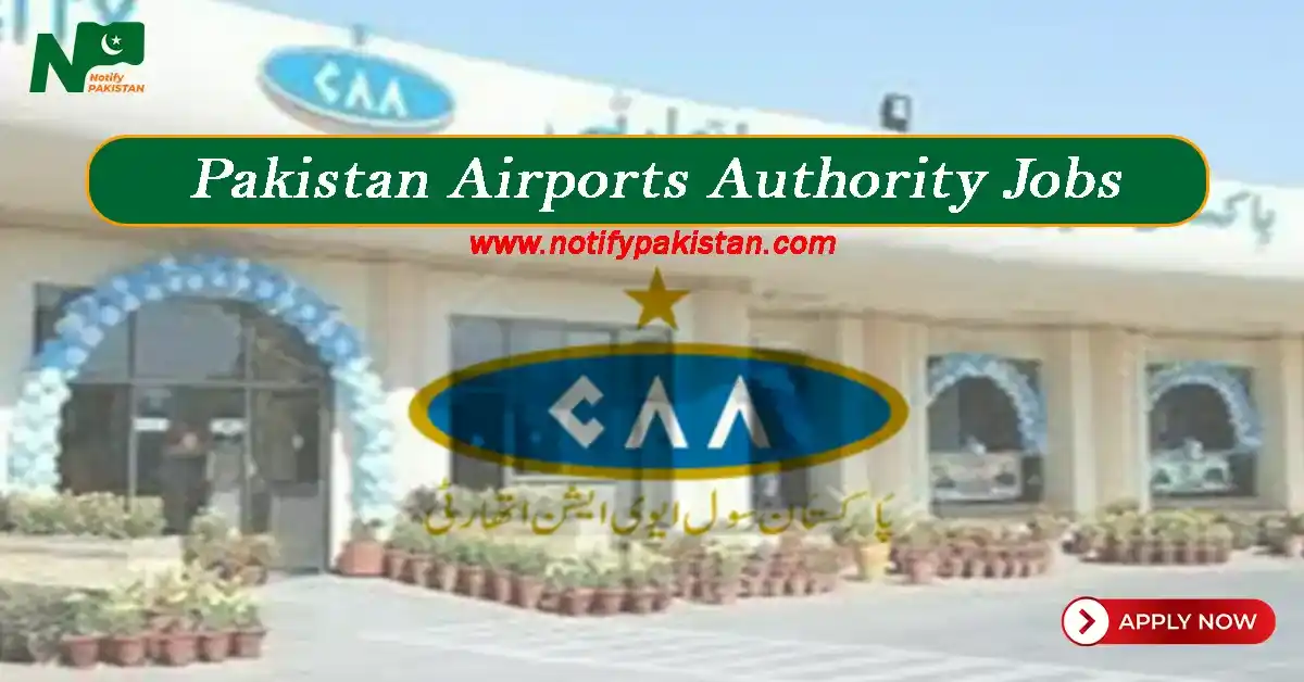 Pakistan Airports Authority Jobs 2024 |  PAA Recruitment