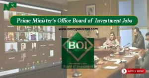 Prime Minister’s Office Board of Investment Jobs