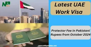 Latest UAE Work Visa Protector Fee in Pakistani Rupees from October 2024