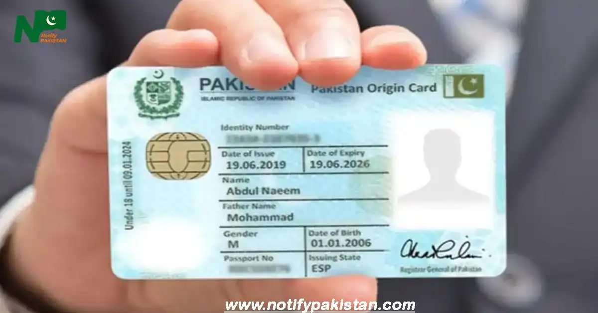 Latest Smart ID Card Fee Update in Pakistan for November 2024