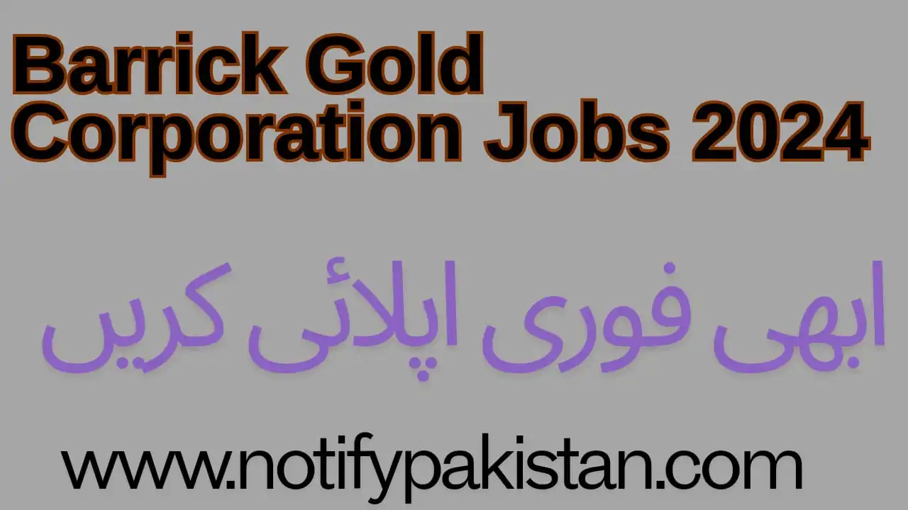 Barrick Gold Corporation Jobs 2024