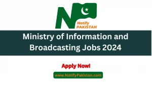 Latest Ministry of Information and Broadcasting Jobs 2024