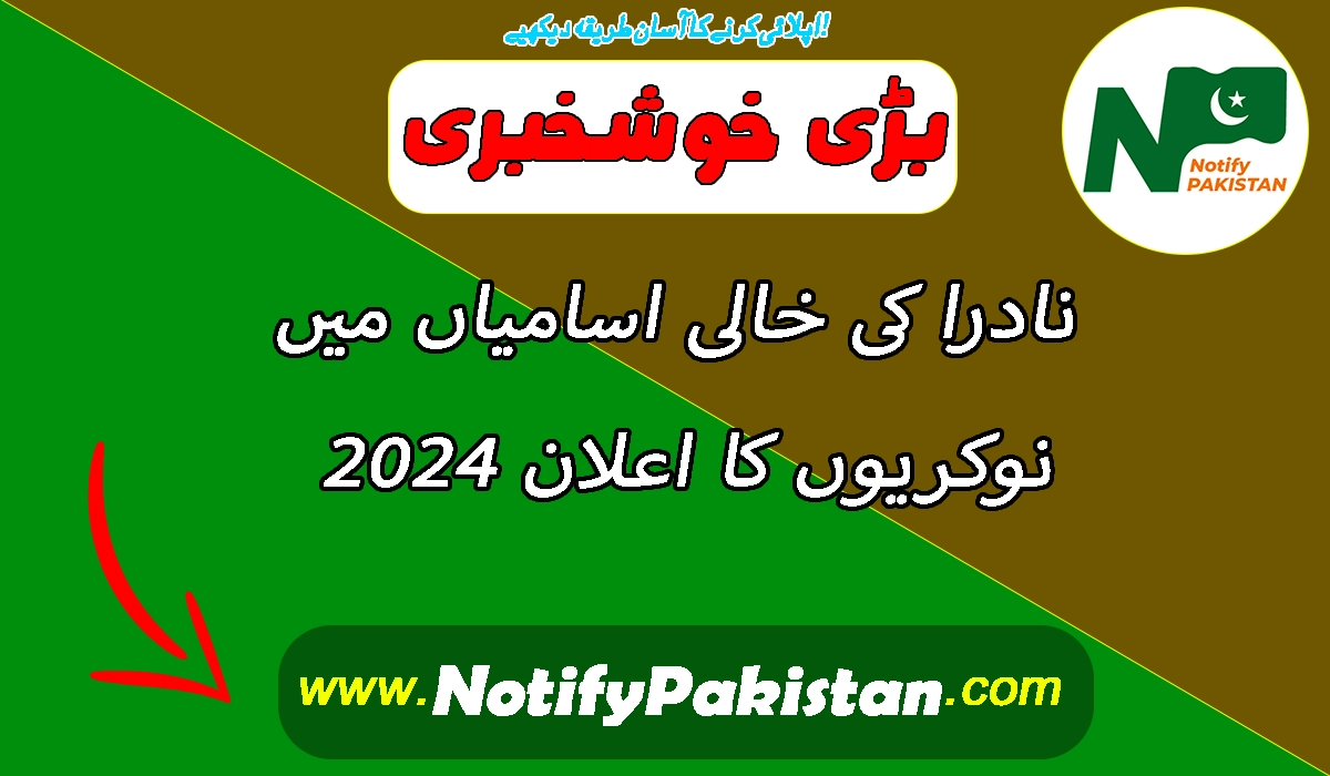 Latest NADRA Vacancies November 2024