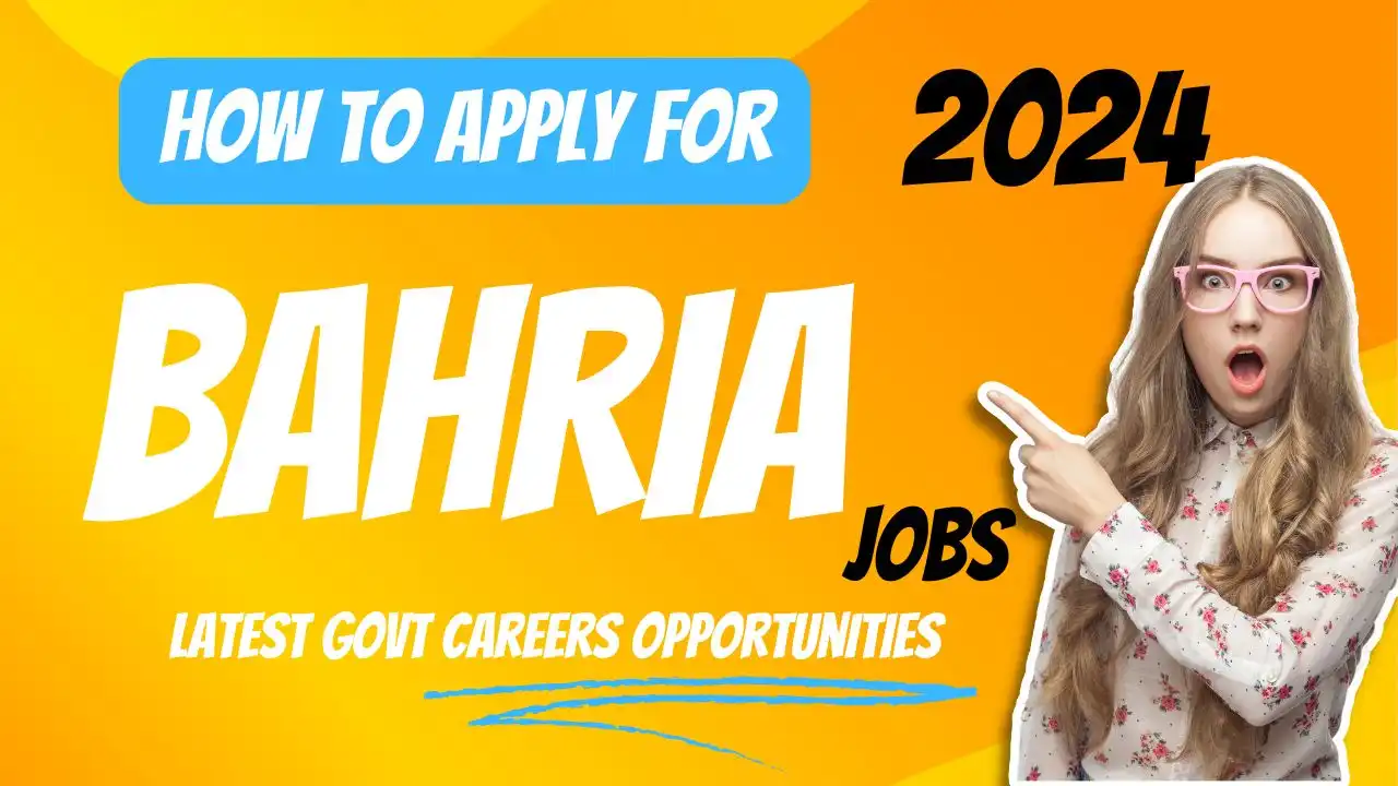 Bahria Foundation Jobs 2024