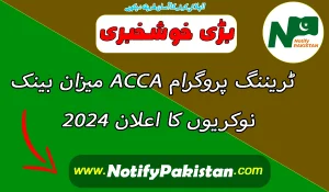 Meezan Bank ACCA Trainee Program