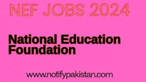 National Education Foundation NEF Jobs