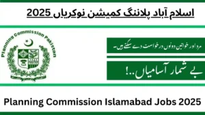Planning Commission Islamabad Jobs 2025