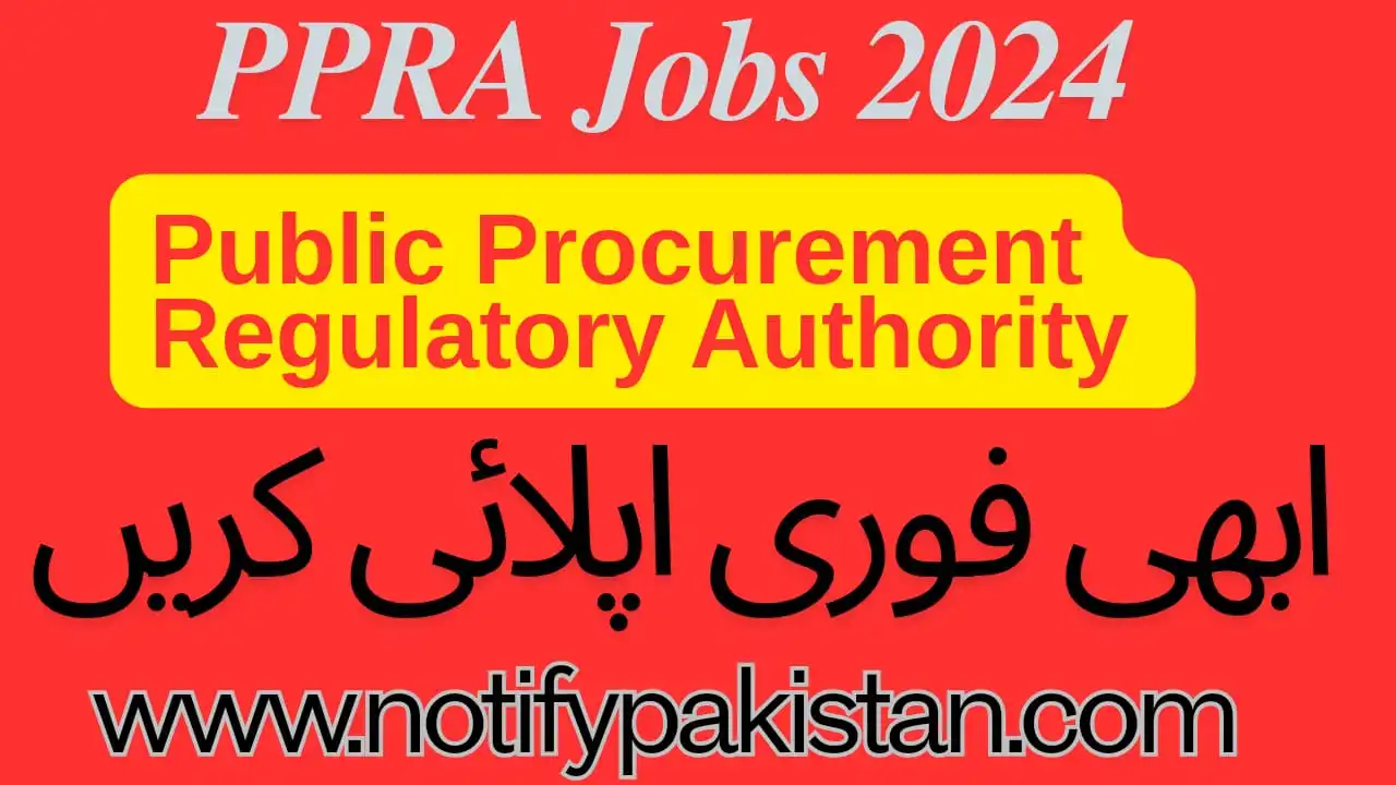 Public Procurement Regulatory Authority PPRA Jobs