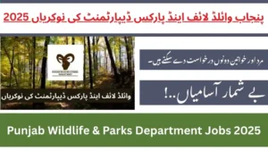 Punjab Wildlife & Parks Department Jobs 2025
