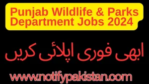 Punjab Wildlife & Parks Department Jobs