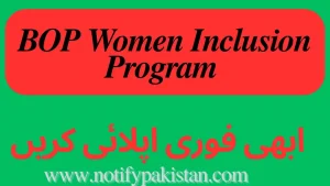 BOP Women Inclusion Program 2024