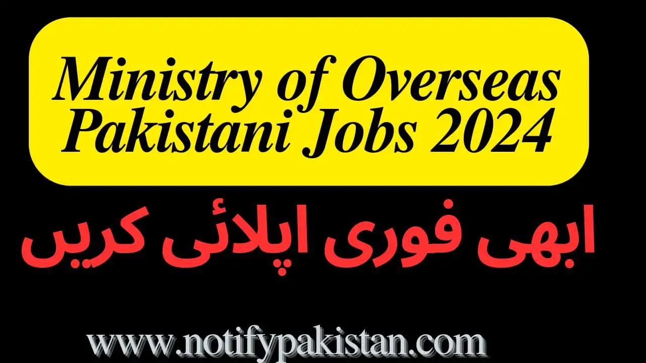 Ministry oF Overseas Pakistanis Jobs 2024