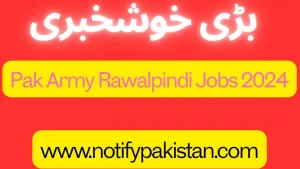 Pak Army Rawalpindi Jobs 2024