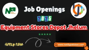 Equipment Stores Depot Jhelum