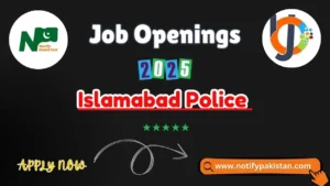 Islamabad Police Jobs