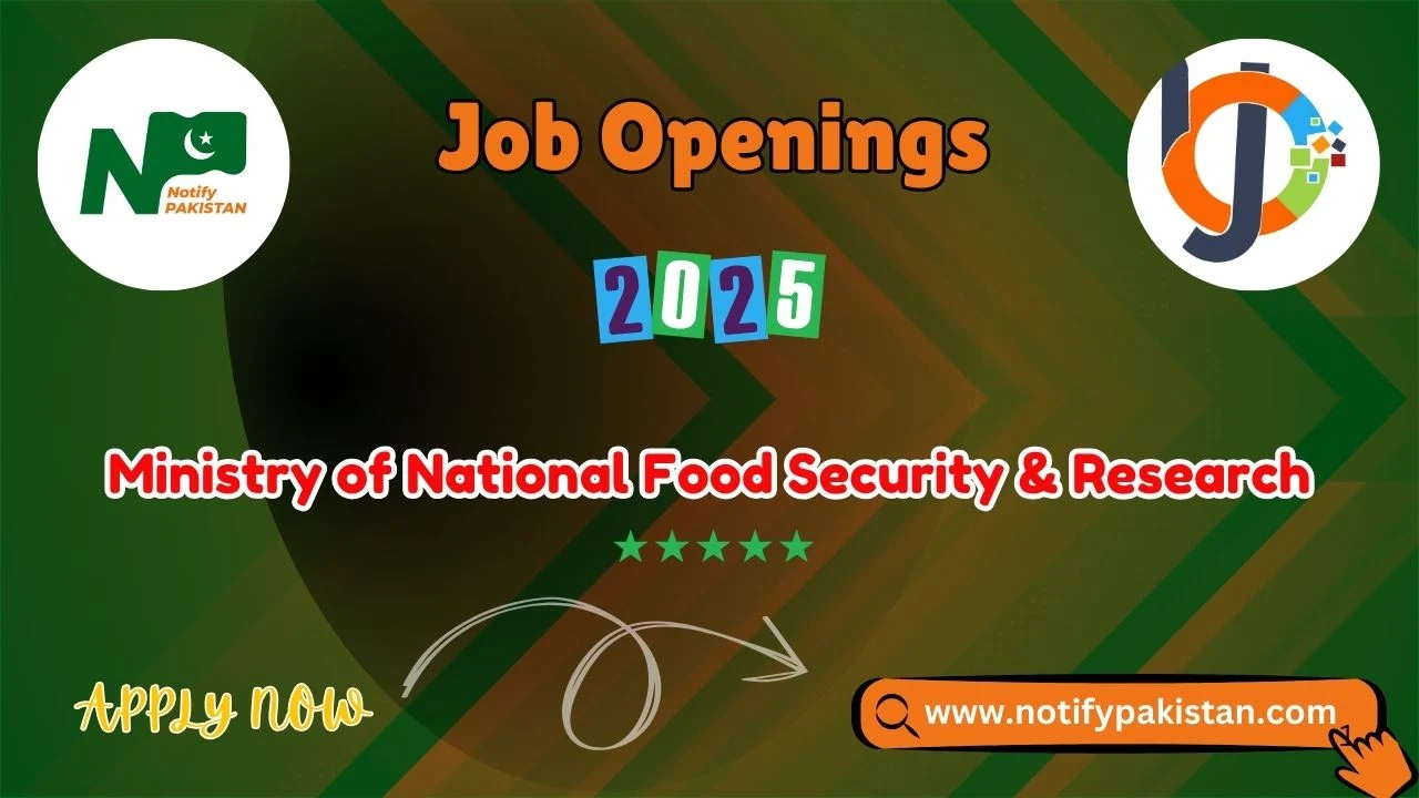 Ministry of National Food Security & Research