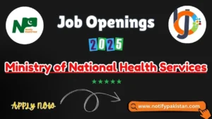 Ministry of National Health Services jobs