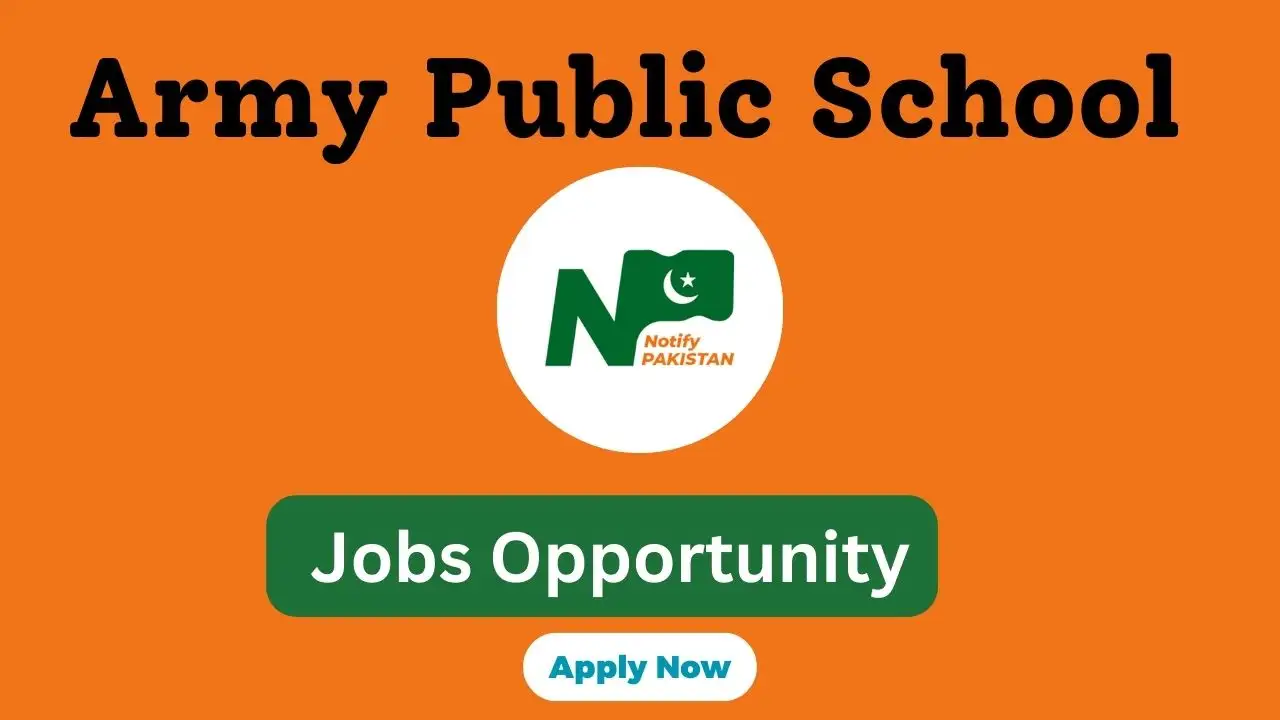 Army Public School APS Jobs 2025