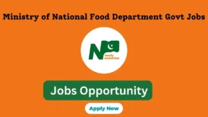 Ministry of National Food Department Govt Jobs 2025