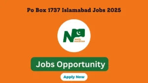 Po Box 1737 Islamabad Jobs 2025