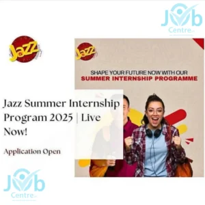 Jazz Summer Internship 2025 Advertisement