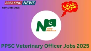 PPSC Veterinary Officer Jobs 2025