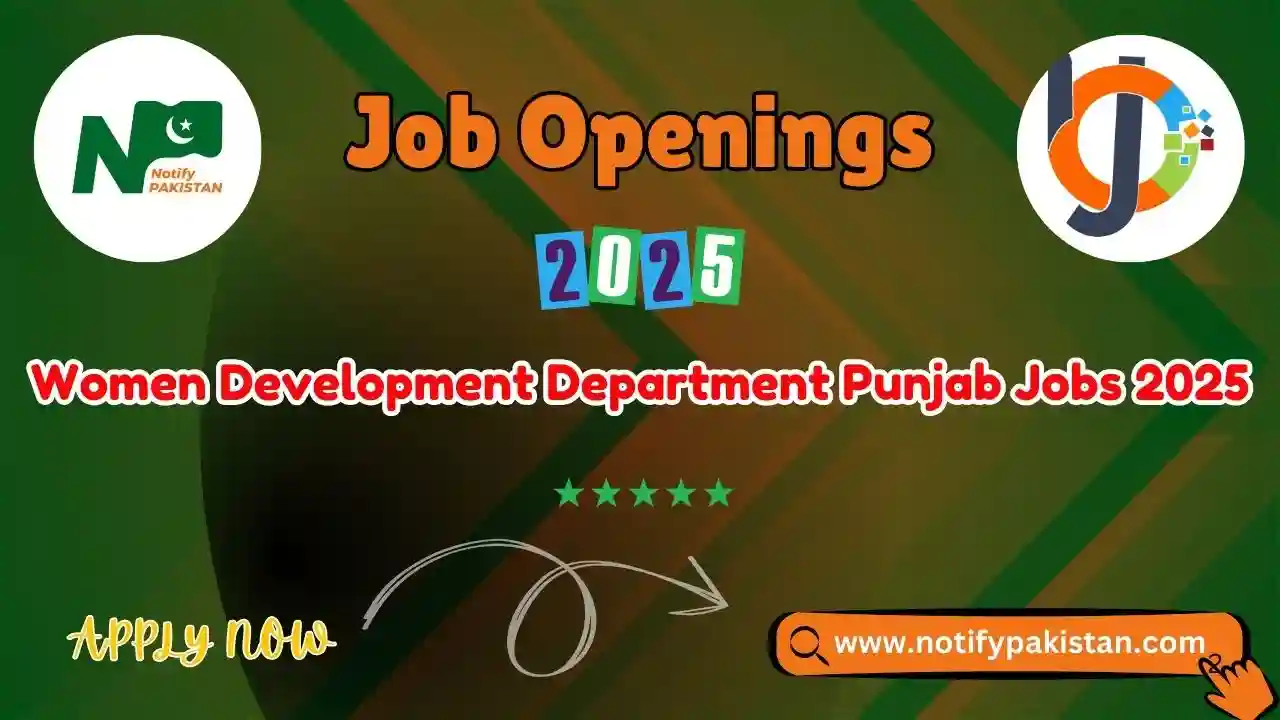 Women Development Department Punjab Jobs 2025