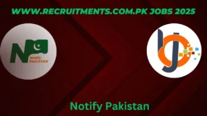 www.recruitments.com.pk Jobs 2025