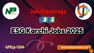 ESG Karchi Jobs 2025