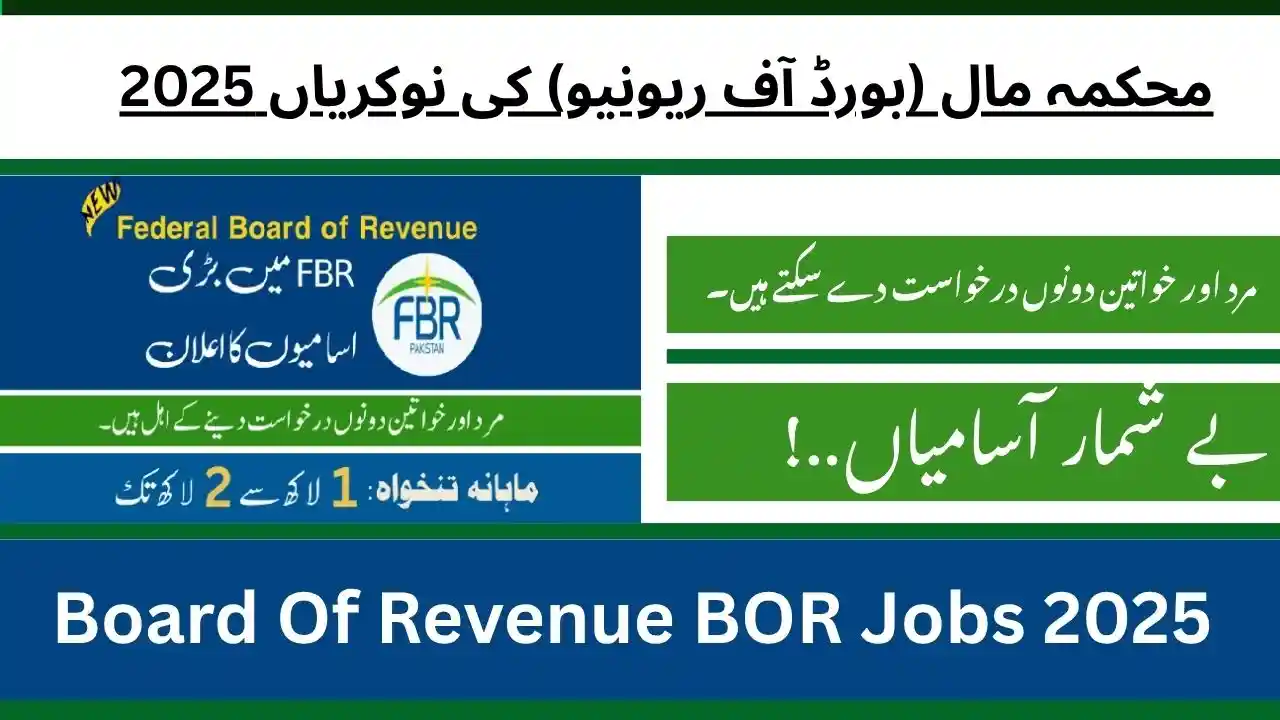 Board Of Revenue BOR Jobs 2025
