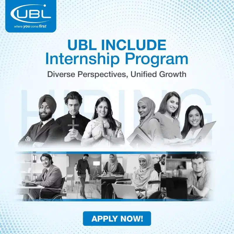 How to Apply For UBL Internship 2025 Advertisement