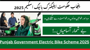 Punjab Government Electric Bike Scheme 2025