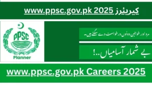 www.ppsc.gov.pk Careers 2025