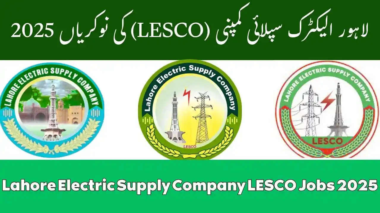 Lahore Electric Supply Company LESCO Jobs 2025 Application From