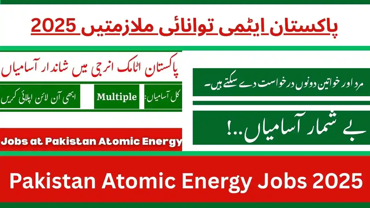 Pakistan Atomic Energy Jobs 2025 Apply Online for NESCOM & PAEC New Vacancies