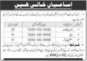 Cantonment Board Jobs 2026 | Apply for Tube Well Operator, Mali & Sweeper Vacancies